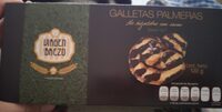 Galletas Palmeras de hojaldre con cacao