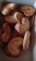 Mini palmeritas de hojaldre