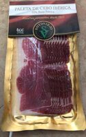 Paleta de cebo ibérica