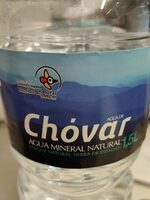 Agua mineral natural