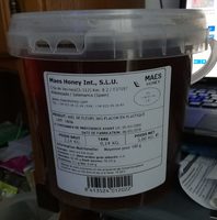 Maes Honey - Miel de fleurs en pot de 3 Kg