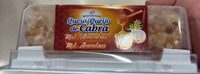 Queso de cabra con miel y almendras