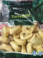 Tortelloni ricotta y espinacas