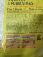 Pizza 4 quesos