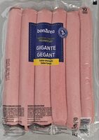 Salchichas frankfurt gigante
