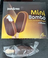 Mini bombo nata xocolata negra