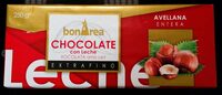 Chocolate con leche extrafino avellana entera
