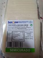 Queso de mezcla semicurado lonchas