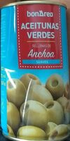 Aceitunas verdes rellenas de anchoa
