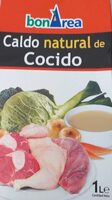 Caldo natural de cocido