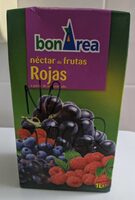 Néctar de frutas rojas