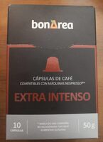 Cápsulas de café extra intenso