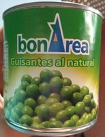 Guisantes al natural