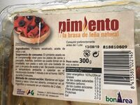 Pimiento a la brasa de leña natural