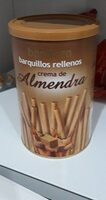 Barquillos rellenos