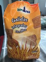 Galletas integrales con fibra