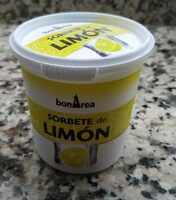 Sorbete de limon