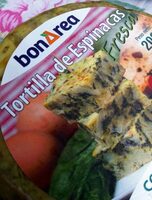 Tortilla de espinacas con patata