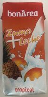 Zumo + leche tropical