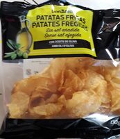 Patatas fritas con aceite de oliva