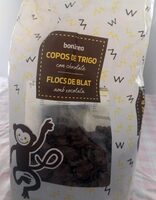Copos de trigo con chocolate