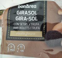 Gira-sol amb bolets i trufa