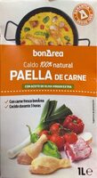 Caldo 100% natural paella de carne