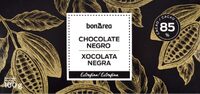 Chocolate negro (85% cacao)