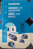 Yogur griego con arándanos
