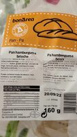 Pan hamburguesa Brioche