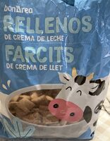 Rellenos de crema de leche