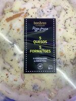 Pizza fresca 5 formatges