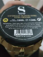 Espárragos Blancos Extra Extra Gruesos