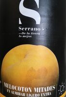 Melocón en almibar