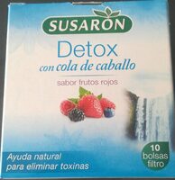 Detox con cola de caballo sabor frutos rojos