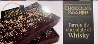 Turrón trufado al whisky