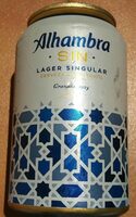 Cerveza SIN Lager Singular