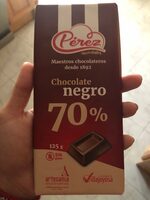 Chocolate negro 70%