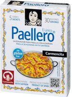 Paella con azafrán