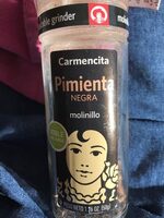 Pimienta negra molinillo