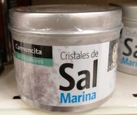 Cristales de sal marina