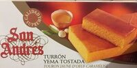 Touron jaune d'oeuf caramelisé