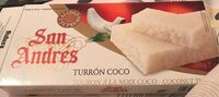 Turron Coco San Andres 200 g