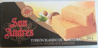 Touron tendre aux amandes
