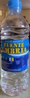Agua de manantial