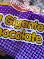 Palmera gigante sabor chocolate