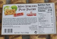 Mini Strudel Puff Pastry