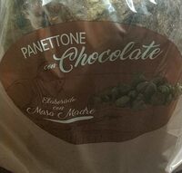 Panettone con chocolate con masa madre