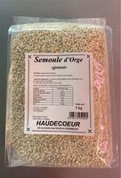 Semoule d'Orge -grosse-