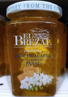 Miel de acacia con trozos de panal